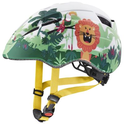 10. Kask rowerowy dziecięcy uvex kid 2 cc safari matt 46-52