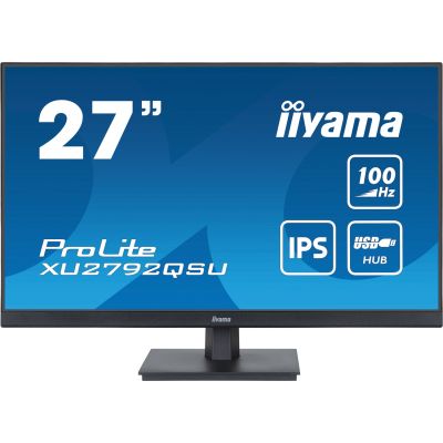 2. iiyama ProLite monitor komputerowy 68,6 cm (27") 2560 x 1440 px Dual WQHD LED Czarny