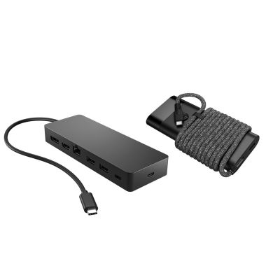 2. HP Zestaw uniwersalnego koncentratora USB-C i ładowarki do laptopów