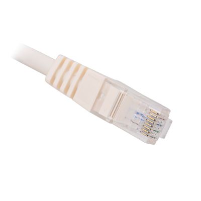 6. Patchcord U/UTP Lanberg PCU6-10CC-0050-W (RJ45 - RJ45 ; 0,50m; UTP; kat. 6; kolor biały)