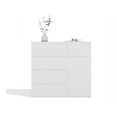 9. KOMODA MALWA 1D5S BIAŁY