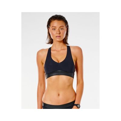 5. GORA-BIKINI RIP CURL Mirage Ultimate Crop - czarny