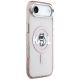4. Etui Karl Lagerfeld IML Choupette Sketch Logo MagSafe na iPhone 17 Air - różowe