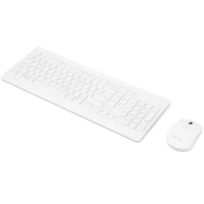 3. Lenovo | Bezprzewodowa klawiatura i mysz Combo | 510 | Biały | Kombinacja klawiatury i myszy | Łączność bezprzewodowa 2,4 GHz przez Nano USB | Baterie w zestawie | Angielski | Biały