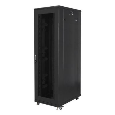 LANBERG SZAFA STOJĄCA RACK 19" 42U 800X1000 CZARNA drzwi perforowane