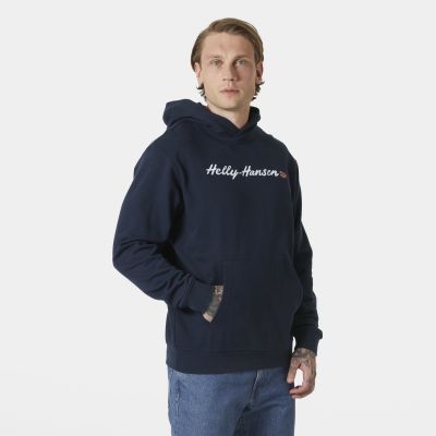 5. Bluza Helly Hansen Core Graphic Sweat Hoodie M 53924 596