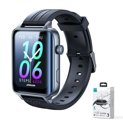 10. Smartwatch Joyroom Fit-Life JR-FT6 z funkcją odbierania połączeń / ochroną IP68 - czarny