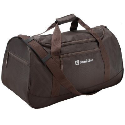 3. TORBA SPORTOWA A3043 BRĄZOWA SEMI LINE