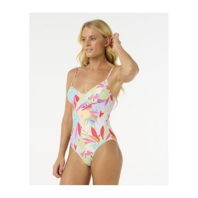 2. Kostium jednoczęściowy RIP CURL Cala Vadella D-Dd One Piece turkusowy
