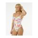2. Kostium jednoczęściowy RIP CURL Cala Vadella D-Dd One Piece turkusowy