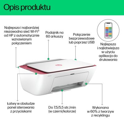 40. Urządzenie wielofunkcyjne HP DeskJet 2823e