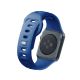 2. Pasek silikonowy 3mk Silicone Watch Strap do Apple Watch 38 / 40 / 41 mm - niebieski