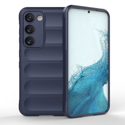 16. Magic Shield Case etui do Samsung Galaxy S23+ elastyczny pancerny pokrowiec niebieskie