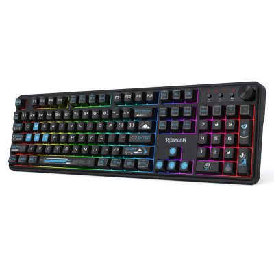 3. REDRAGON K526BB-WL klawiatura Czarny