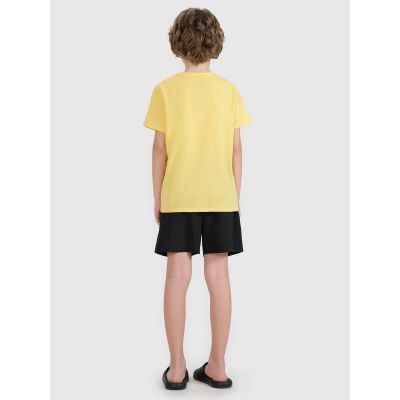 5. Spodenki plażowe boardshorty chłopięce 4F 4FJRMM00UBDSM110-20S