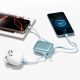 6. Powerbank Joyroom JR-PBF2722,5W10000mAh z dwoma wbudowanymi kablami- niebieski