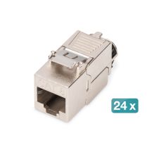 Digitus Moduł CAT 8.1 Keystone, ekranowany, beznarzędziowe złącze montażowe - 24 szt.