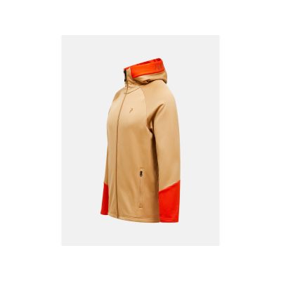 2. Bluza PEAK PERFORMANCE M Rider Essentials Zip Hood brązowy