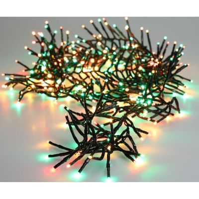 9. LAMPKI CHOINKOWE ŁAŃCUCH ŚWIETLNY 576 LED TIMER 3 KOLORY
