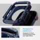 11. Etui Spigen Rugged Armor na Apple Watch 10 46 mm - granatowe