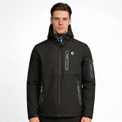 7. Kurtka Softshell Geographical Norway Taxillus DB 056 M WY9224H/GN-Black