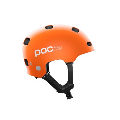 2. Kask rowerowy POCito Crane MIPS fluo orange
