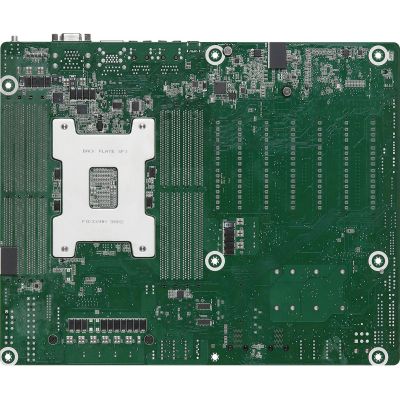 3. Płyta główna ASRock ROMED8-2T 1x SP3 AMD Epyc 7000 SoC (SATA, NVMe, 2xM.2, 2x10GbE, IPMI)