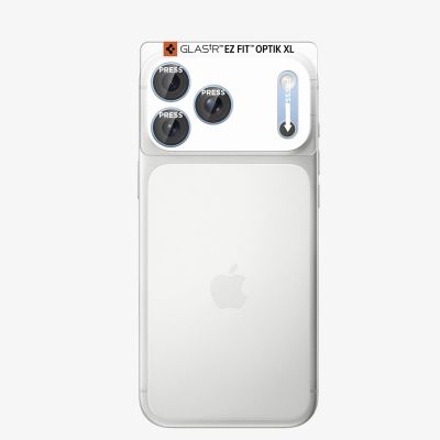 2. Szkło hartowane na aparat Spigen Optik Pro XL GLAS.TR EZ FIT na iPhone 18 Pro Max - jasnoniebieskie