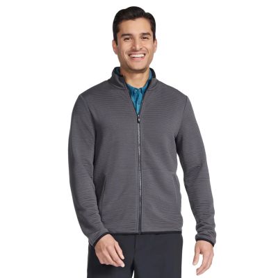 Skechers The Hoodless Hoodie Ottoman Jacket JA25-BKCC Szare L