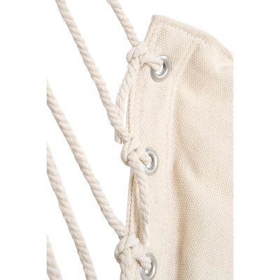 5. HAMAK FOTEL WISZĄCY BRAZYLIJSKI 100x50CM NATURA Z WSZYTĄ PODUSZKĄ BIAŁY