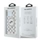 8. Etui Karl Lagerfeld IML Monogram Karl & Choupette Head MagSafe na iPhone 15 Pro - przezroczyste