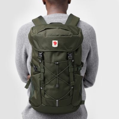 5. plecak na laptopa Fjallraven Skule Top 26 - deep forest