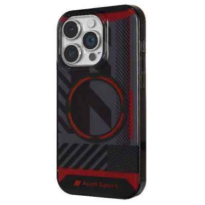 2. Etui Audi IML Sport MagSafe Case na iPhone 14 Pro Max 6.7" - czarne