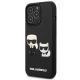 2. Etui Karl Lagerfeld Karl&Choupette Ikonik 3D na iPhone 13 Pro / iPhone 13 - czarne