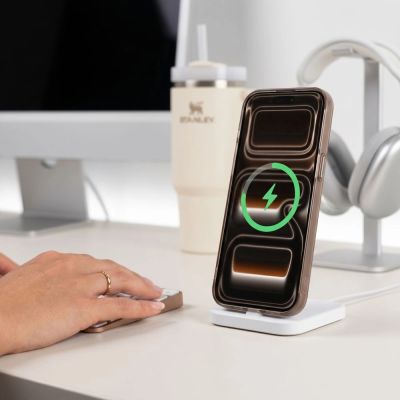 9. Etui Tech-Protect MagZero MagSafe na iPhone 17 Pro / 18 Pro - brązowe matowe