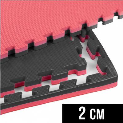 20. Mata do ćwiczeń z Ceryfikatem Bezpieczeństwa - Puzzle 1x1m - Tatami 2 cm