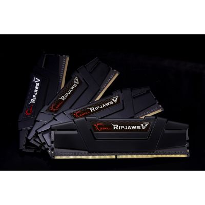 3. Zestaw pamięci G.SKILL RipjawsV F4-3200C16Q-32GVKB (DDR4 DIMM; 4 x 8 GB; 3200 MHz; CL16)