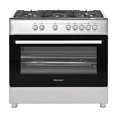 7. Kuchnia gazowo elektryczna Ravanson KWGE-K90A Cheff (inox)