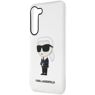 6. Etui Karl Lagerfeld Ikonik Karl na Samsung Galaxy S23 - przezroczyste