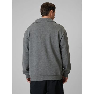 2. Bluza dresowa regular bez kaptura męska 4F 4FRSS26TSWSM2794-24M