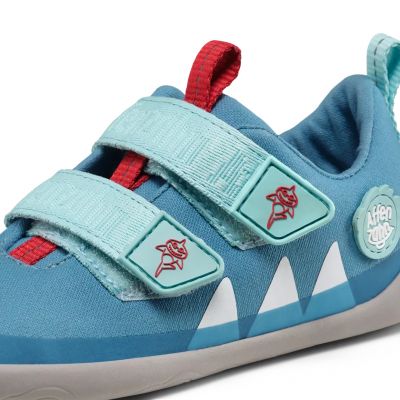 9. Buty Affenzahn Halbschuh Baumwolle Lucky Shark Jr 00391-30211