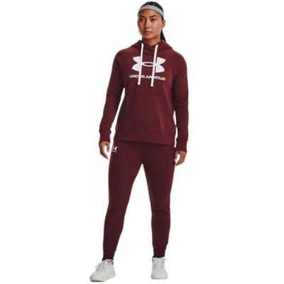 12. Bluza Under Armour Rival Fleece Logo Hoodie W 1356318 690