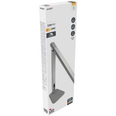 2. Avide ABLDL-F-DC-8W lampa stołowa LED G Szary