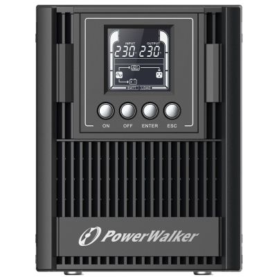 3. UPS Bluewalker PowerWalker VFI 1000 AT - RS-232, USB - Złącza wyjściowe: 3 (10122180)