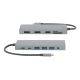 3. Mobilis 020028 stacja dokująca Przewodowa USB 3.2 Gen 1 (3.1 Gen 1) Type-C Szary
