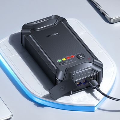 12. Jump starter Baseus PrimeTrip VJ1 12000mAh - czarny