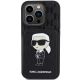 3. Etui Karl Lagerfeld Saffiano Cardslots and Stand Monogram Ikonik Patch do iPhone 15 Pro - czarne