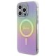 2. Etui Guess IML Iridescent MagSafe na iPhone 15 Pro - różowe