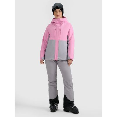 4. Kurtka narciarska membrana 8000 damska 4F 4FWAW25TTJAF0805-56S