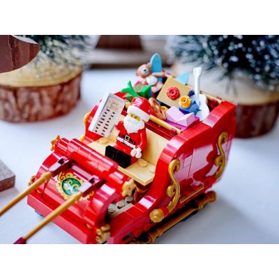 13. LEGO 40499 Sanie Świętego Mikołaja